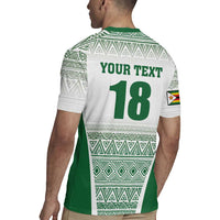 Custom Zimbabwe Rugby Rugby Jersey Sables African Patterns - Wonder Print Shop