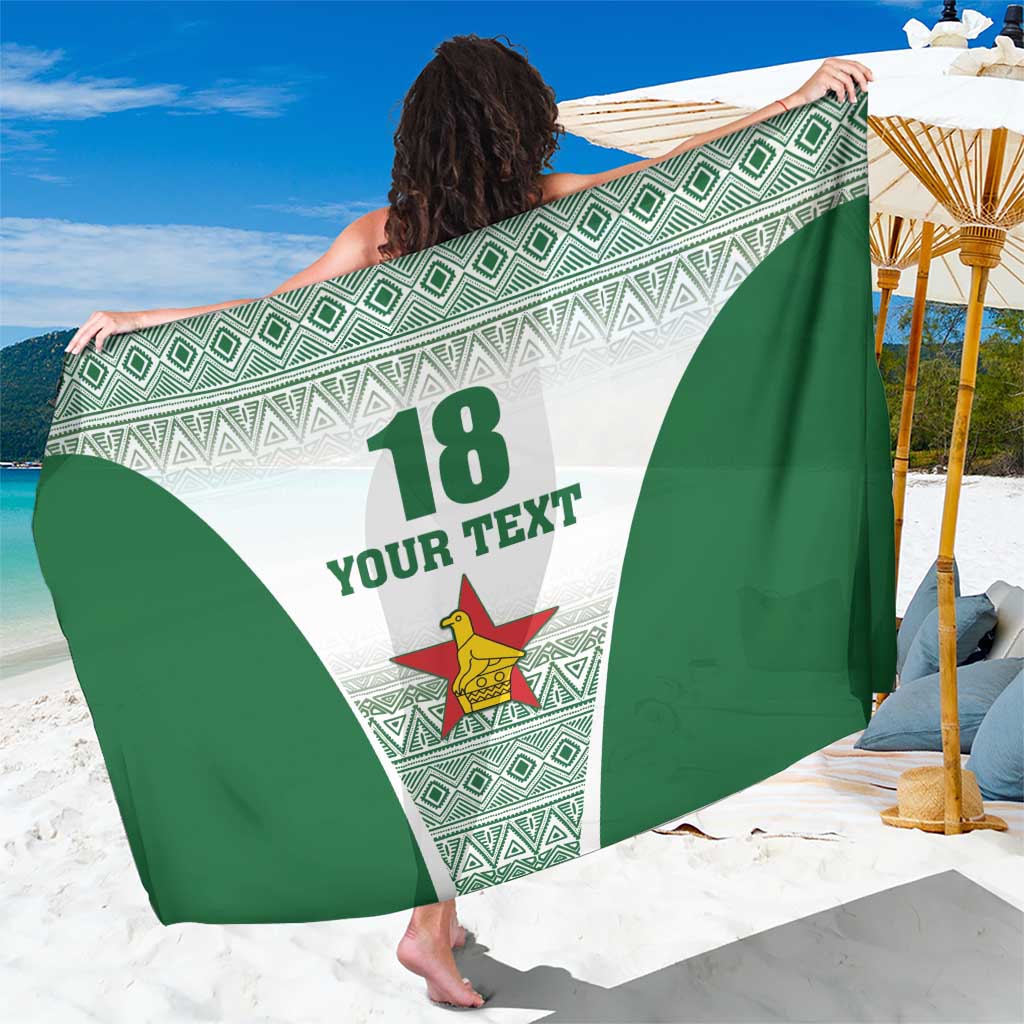 Custom Zimbabwe Rugby Sarong Sables African Patterns - Wonder Print Shop