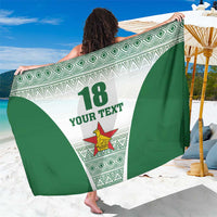 Custom Zimbabwe Rugby Sarong Sables African Patterns - Wonder Print Shop