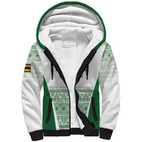 Custom Zimbabwe Rugby Sherpa Hoodie Sables African Patterns - Wonder Print Shop