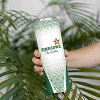 Custom Zimbabwe Rugby Skinny Tumbler Sables African Patterns - Wonder Print Shop