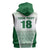Custom Zimbabwe Rugby Sleeveless Zip Hoodie Sables African Patterns - Wonder Print Shop