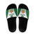 Custom Zimbabwe Rugby Slide Sandals Sables African Patterns - Wonder Print Shop