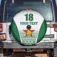 Custom Zimbabwe Rugby Spare Tire Cover Sables African Patterns - Wonder Print Shop
