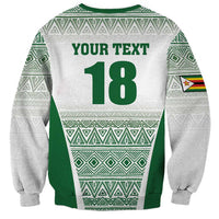 Custom Zimbabwe Rugby Sweatshirt Sables African Patterns - Wonder Print Shop