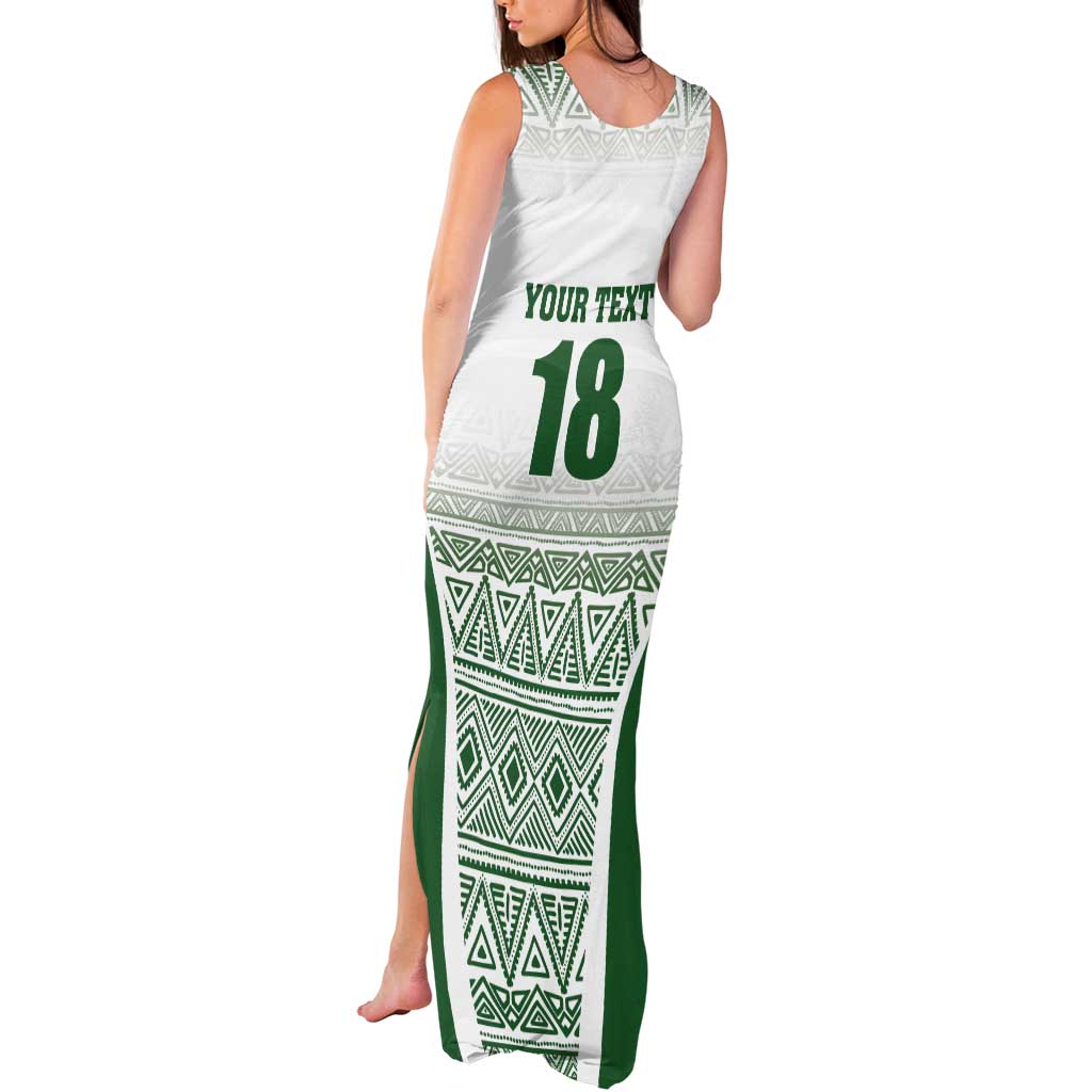Custom Zimbabwe Rugby Tank Maxi Dress Sables African Patterns - Wonder Print Shop