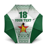 Custom Zimbabwe Rugby Umbrella Sables African Patterns - Wonder Print Shop