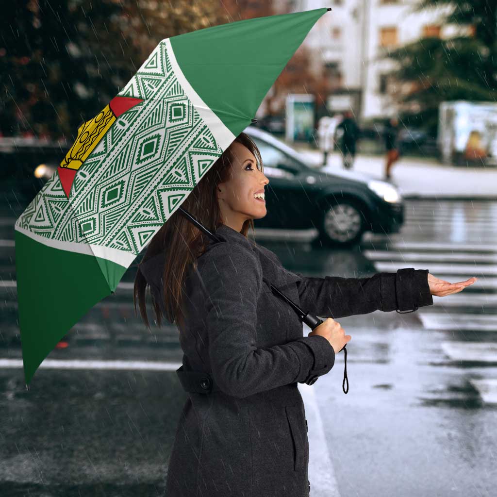 Custom Zimbabwe Rugby Umbrella Sables African Patterns - Wonder Print Shop