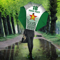 Custom Zimbabwe Rugby Umbrella Sables African Patterns - Wonder Print Shop