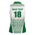 Custom Zimbabwe Rugby Women Sleeveless Polo Shirt Sables African Patterns - Wonder Print Shop