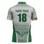 Custom Zimbabwe Rugby Zipper Polo Shirt Sables African Patterns - Wonder Print Shop