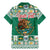 Personalized Mexico Christmas Family Matching Mermaid Dress and Hawaiian Shirt Coat Of Arms With Aztec Mexican Patterns - Wonder Print Shop