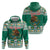 Personalized Mexico Christmas Hoodie Coat Of Arms With Aztec Mexican Patterns - Wonder Print Shop