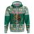 Personalized Mexico Christmas Hoodie Coat Of Arms With Aztec Mexican Patterns - Wonder Print Shop