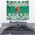 Personalized Mexico Christmas Tapestry Coat Of Arms With Aztec Mexican Patterns - Wonder Print Shop