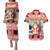 Personalized Germany Frohe Weihnachten Couples Matching Puletasi and Hawaiian Shirt Cute Saint Nicholas With Christmas Tree - Wonder Print Shop