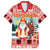 Personalized Germany Frohe Weihnachten Family Matching Off Shoulder Maxi Dress and Hawaiian Shirt Cute Saint Nicholas With Christmas Tree - Wonder Print Shop