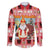 Personalized Germany Frohe Weihnachten Family Matching Puletasi and Hawaiian Shirt Cute Saint Nicholas With Christmas Tree - Wonder Print Shop
