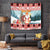 Personalized Germany Frohe Weihnachten Tapestry Cute Saint Nicholas With Christmas Tree - Wonder Print Shop