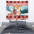 Personalized Germany Frohe Weihnachten Tapestry Cute Saint Nicholas With Christmas Tree - Wonder Print Shop