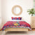 Personalized Haiti Jwaye Nowel Bedding Set Hispaniolan Trogon With Hibiscus Flowers - Wonder Print Shop