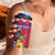 Personalized Haiti Jwaye Nowel 4 in 1 Can Cooler Tumbler Hispaniolan Trogon With Hibiscus Flowers - Wonder Print Shop