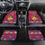 Personalized Haiti Jwaye Nowel Car Mats Hispaniolan Trogon With Hibiscus Flowers - Wonder Print Shop