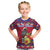 Personalized Haiti Jwaye Nowel Kid T Shirt Hispaniolan Trogon With Hibiscus Flowers - Wonder Print Shop