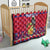 Personalized Haiti Jwaye Nowel Quilt Hispaniolan Trogon With Hibiscus Flowers - Wonder Print Shop