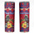 Personalized Haiti Jwaye Nowel Skinny Tumbler Hispaniolan Trogon With Hibiscus Flowers - Wonder Print Shop