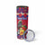 Personalized Haiti Jwaye Nowel Skinny Tumbler Hispaniolan Trogon With Hibiscus Flowers - Wonder Print Shop