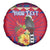 Personalized Haiti Jwaye Nowel Spare Tire Cover Hispaniolan Trogon With Hibiscus Flowers - Wonder Print Shop