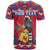 Personalized Haiti Jwaye Nowel T Shirt Hispaniolan Trogon With Hibiscus Flowers - Wonder Print Shop