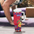 Personalized Haiti Jwaye Nowel Tumbler With Handle Hispaniolan Trogon With Hibiscus Flowers - Wonder Print Shop