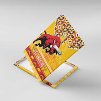 Spain Christmas Canvas Wall Art Noble Bull With Sagrada Famlia - Wonder Print Shop