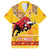 Spain Christmas Family Matching Summer Maxi Dress and Hawaiian Shirt Noble Bull With Sagrada Famlia - Wonder Print Shop