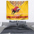 Spain Christmas Tapestry Noble Bull With Sagrada Famlia - Wonder Print Shop