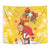 Spain Tio de Nadal Christmas Tapestry Traditional Christmas Log Yellow Version - Wonder Print Shop