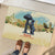 Spain El Oso y el Madrono Rubber Doormat Madrid City Watercolor - Wonder Print Shop