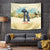 Spain El Oso y el Madrono Tapestry Madrid City Watercolor - Wonder Print Shop