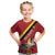 Personalized Belgium Kid T Shirt Lion Rampant With Belgium Flag Colors - Wonder Print Shop