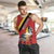 Personalized Belgium Men Tank Top Lion Rampant With Belgium Flag Colors - Wonder Print Shop