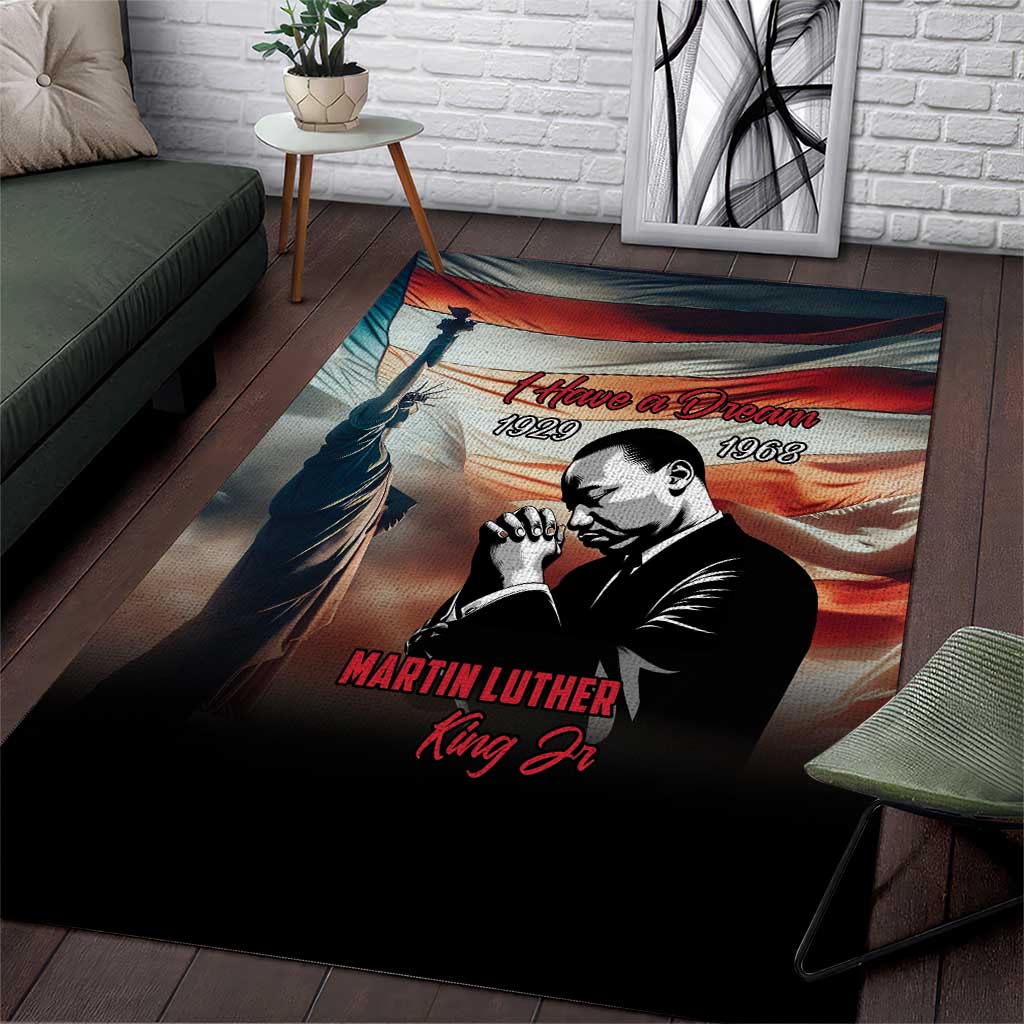I Have a Dream MLK Day Area Rug The Time Is Always Right To Do What Is Right - Wonder Print Shop