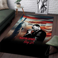 I Have a Dream MLK Day Area Rug The Time Is Always Right To Do What Is Right - Wonder Print Shop