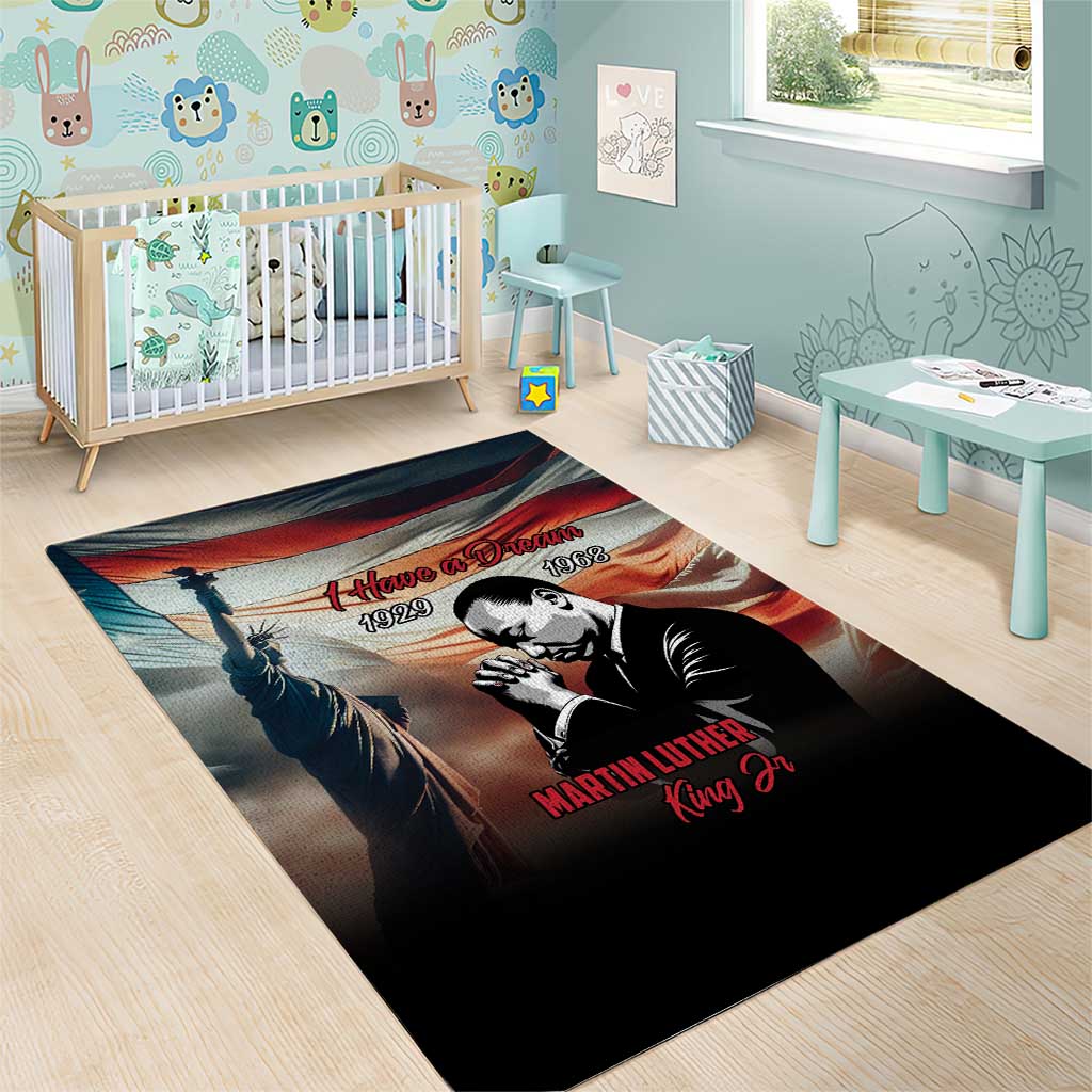 I Have a Dream MLK Day Area Rug The Time Is Always Right To Do What Is Right - Wonder Print Shop
