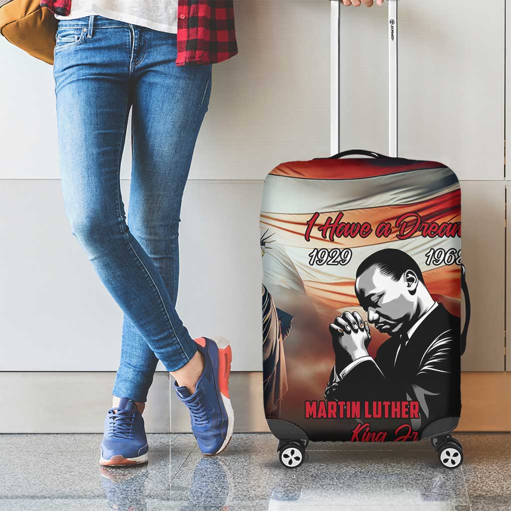 I Have a Dream MLK Day Luggage Cover The Time Is Always Right To Do What Is Right - Wonder Print Shop