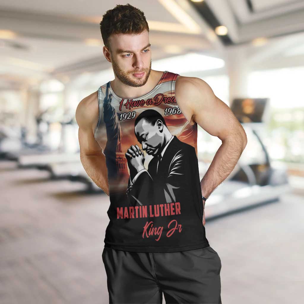 I Have a Dream MLK Day Men Tank Top The Time Is Always Right To Do What Is Right - Wonder Print Shop