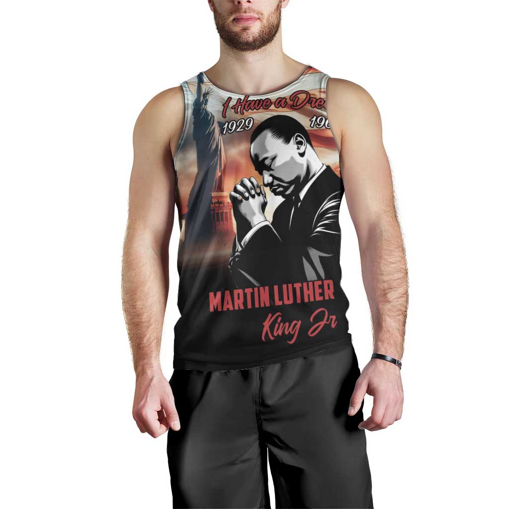 I Have a Dream MLK Day Men Tank Top The Time Is Always Right To Do What Is Right - Wonder Print Shop