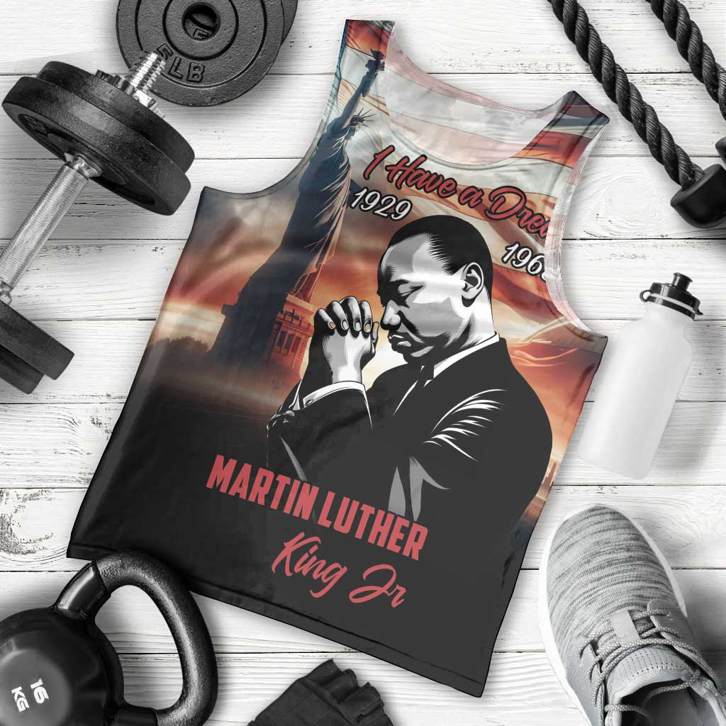 I Have a Dream MLK Day Men Tank Top The Time Is Always Right To Do What Is Right - Wonder Print Shop