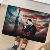 I Have a Dream MLK Day Rubber Doormat The Time Is Always Right To Do What Is Right - Wonder Print Shop